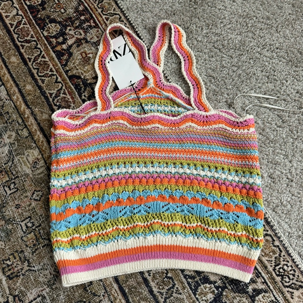 Zara knit top